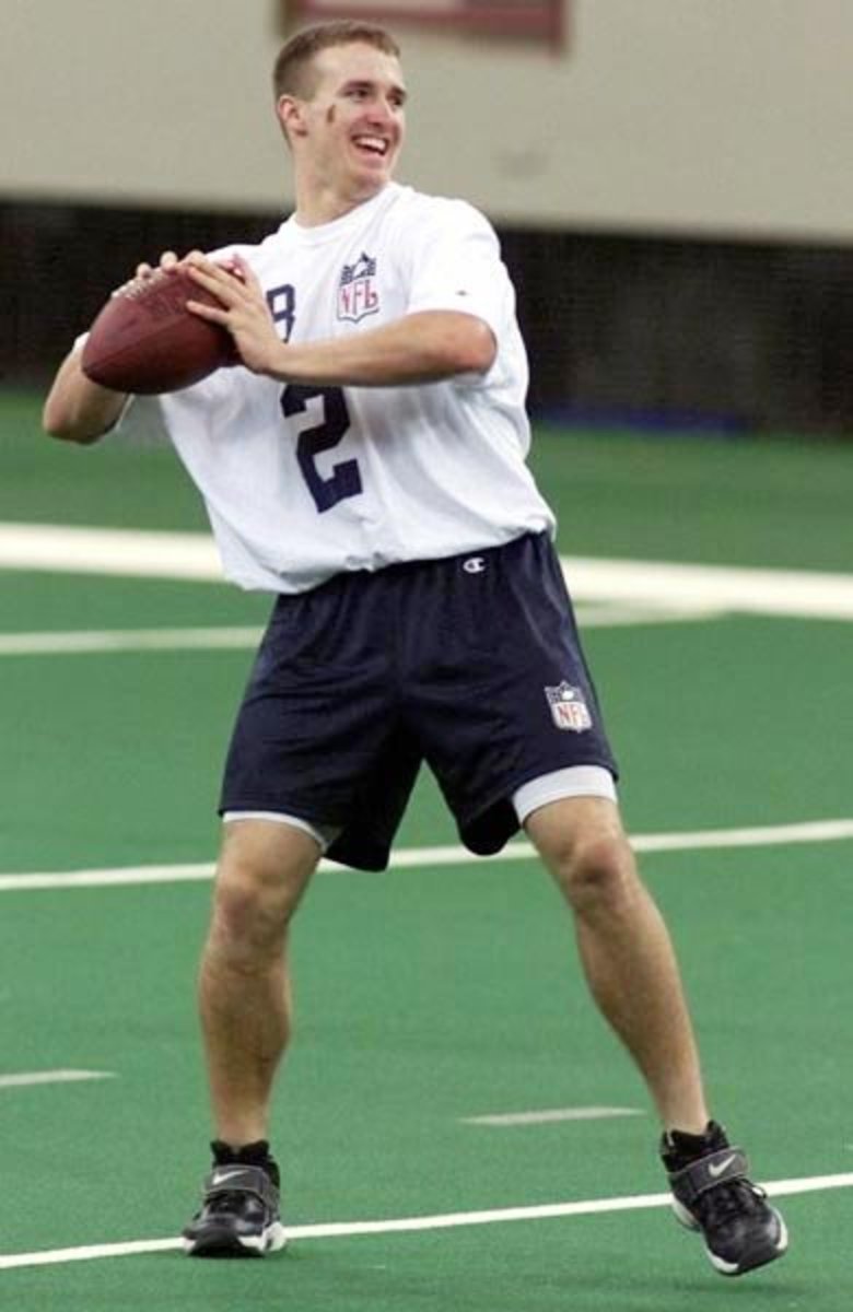 Drew Brees at the NFL Combine