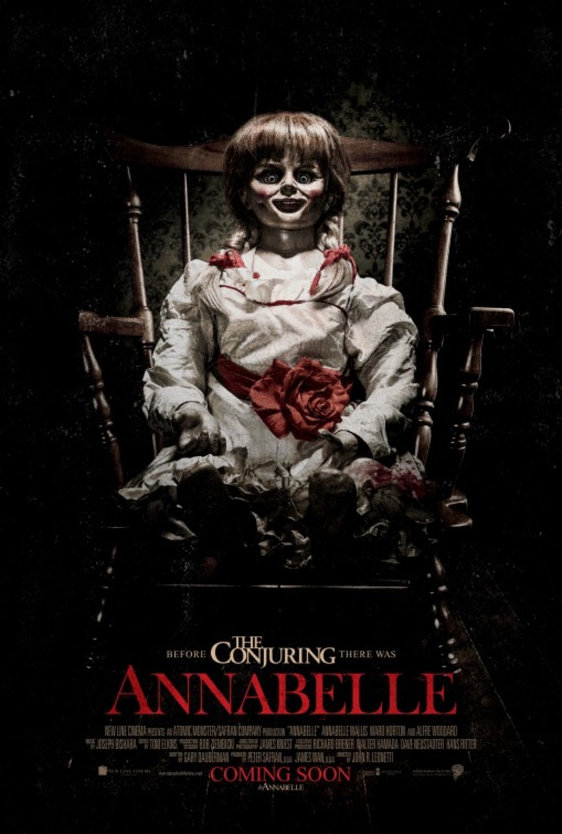 This poster is scarier than anything in the movie.