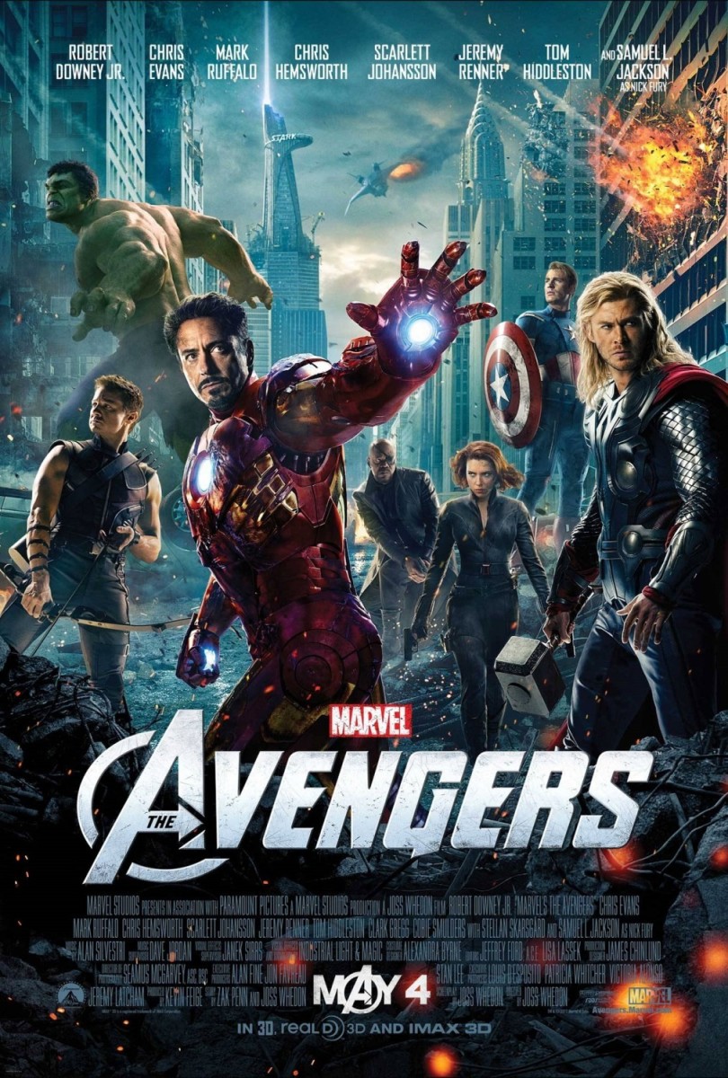The Avengers. Theatrical Release: 5/4/2012