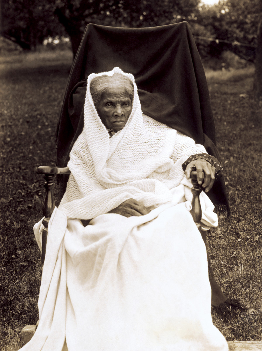 Harriet Tubman at age 90.