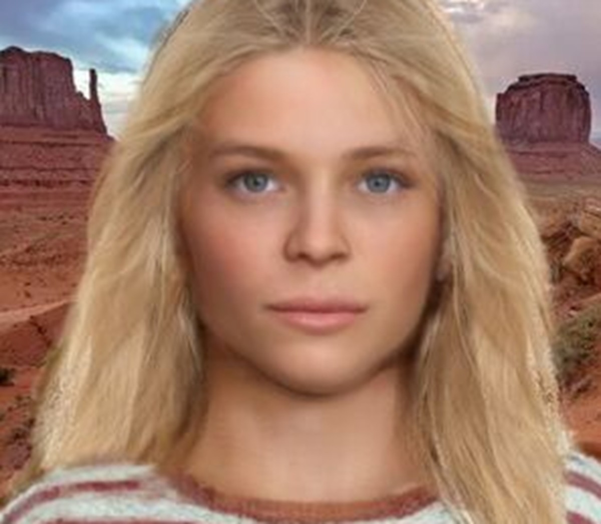 Valentine Sally is an unidentified young woman found in Arizona on Valentine’s Day 1982. Photo courtesy of Find a Grave.