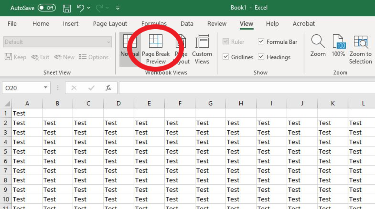 How Do I Print A Large Excel Spreadsheet On Multiple Pages