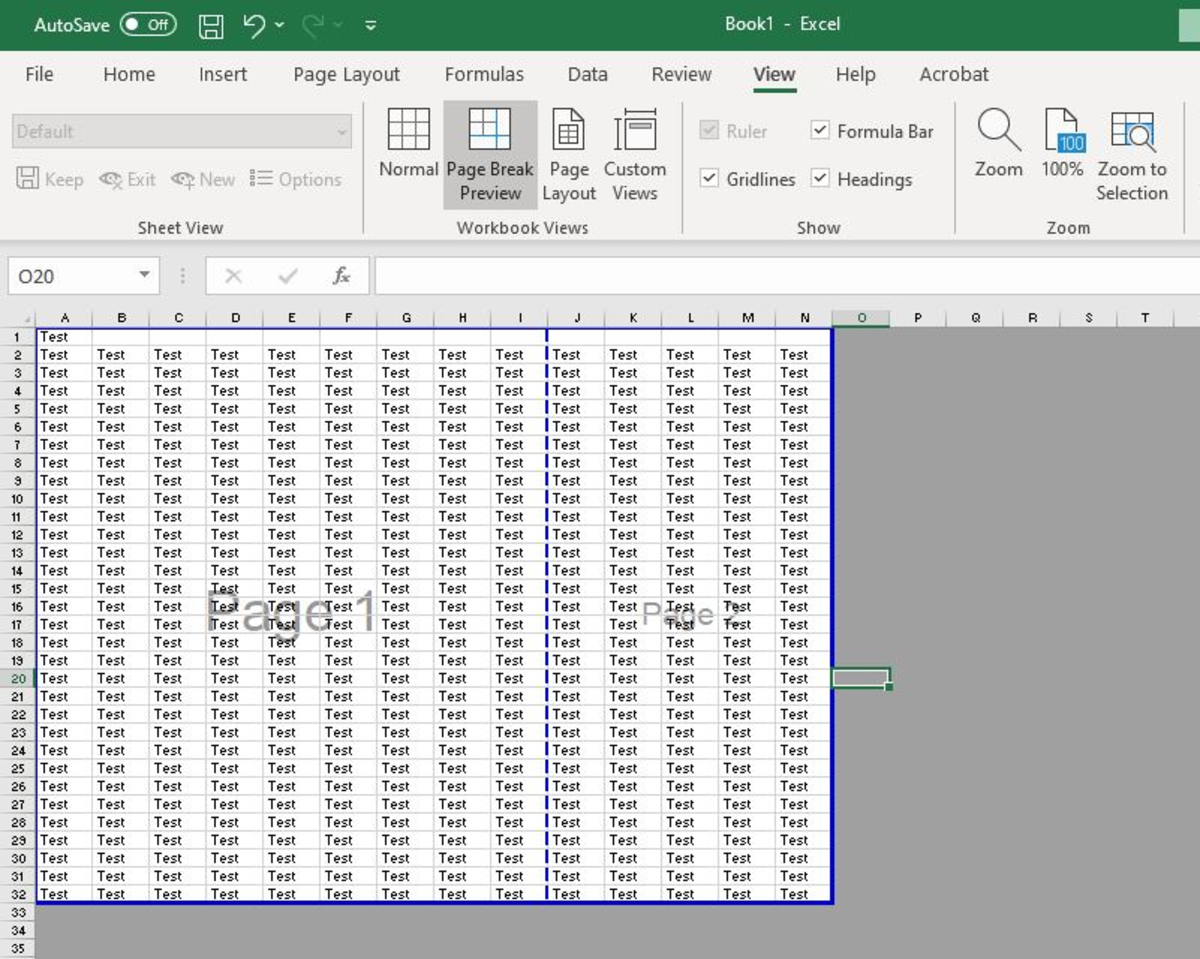 How To Fix Part Or Full Excel Spreadsheet Page Not Printing Turbofuture