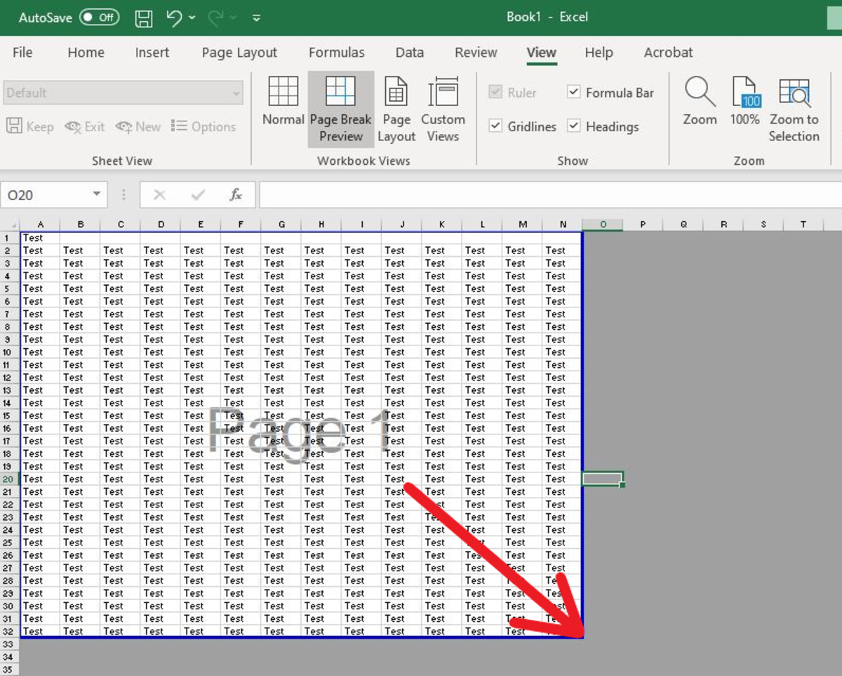 How To Print A Full Page In Excel Printable Form Templates And Letter