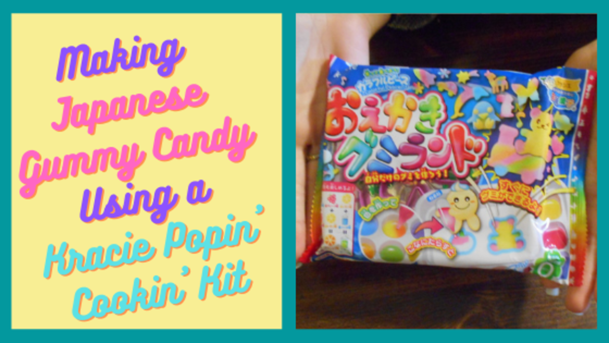 Making Japanese Gummy Candy Using a Kracie Popin' Cookin' Kit