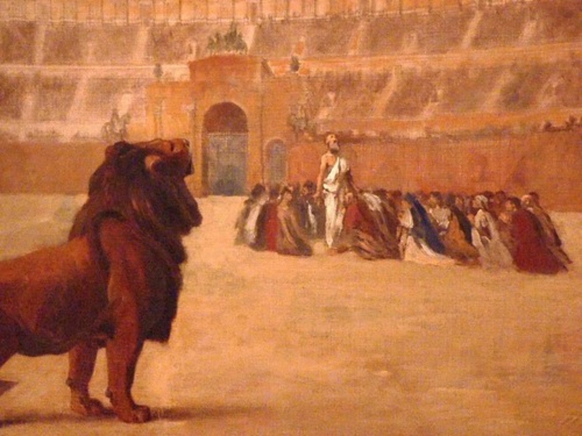 The Christian Martyrs' Last Prayer by Jean-Leon Gerome