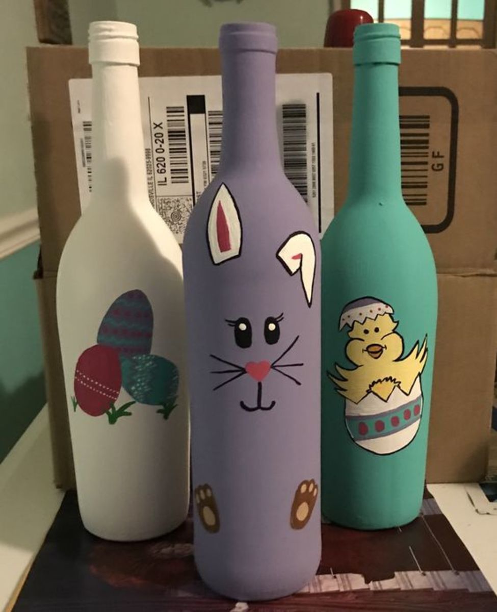 easter-wine-bottle-crafts