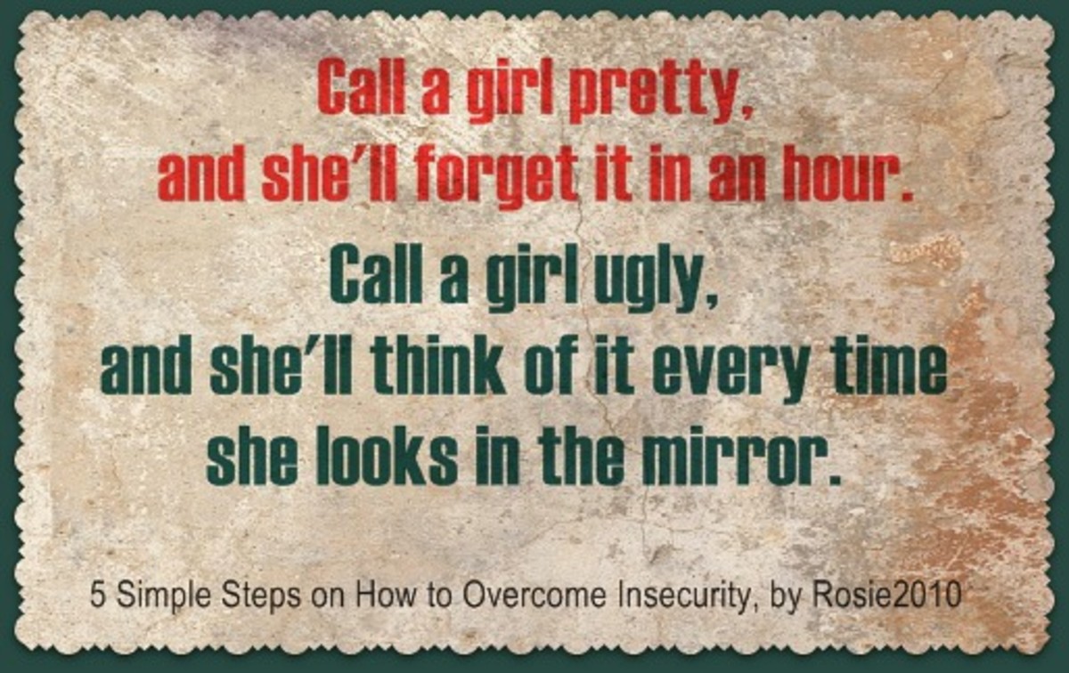 5 Simple Steps on How to Overcome Insecurity, by Rosie2010