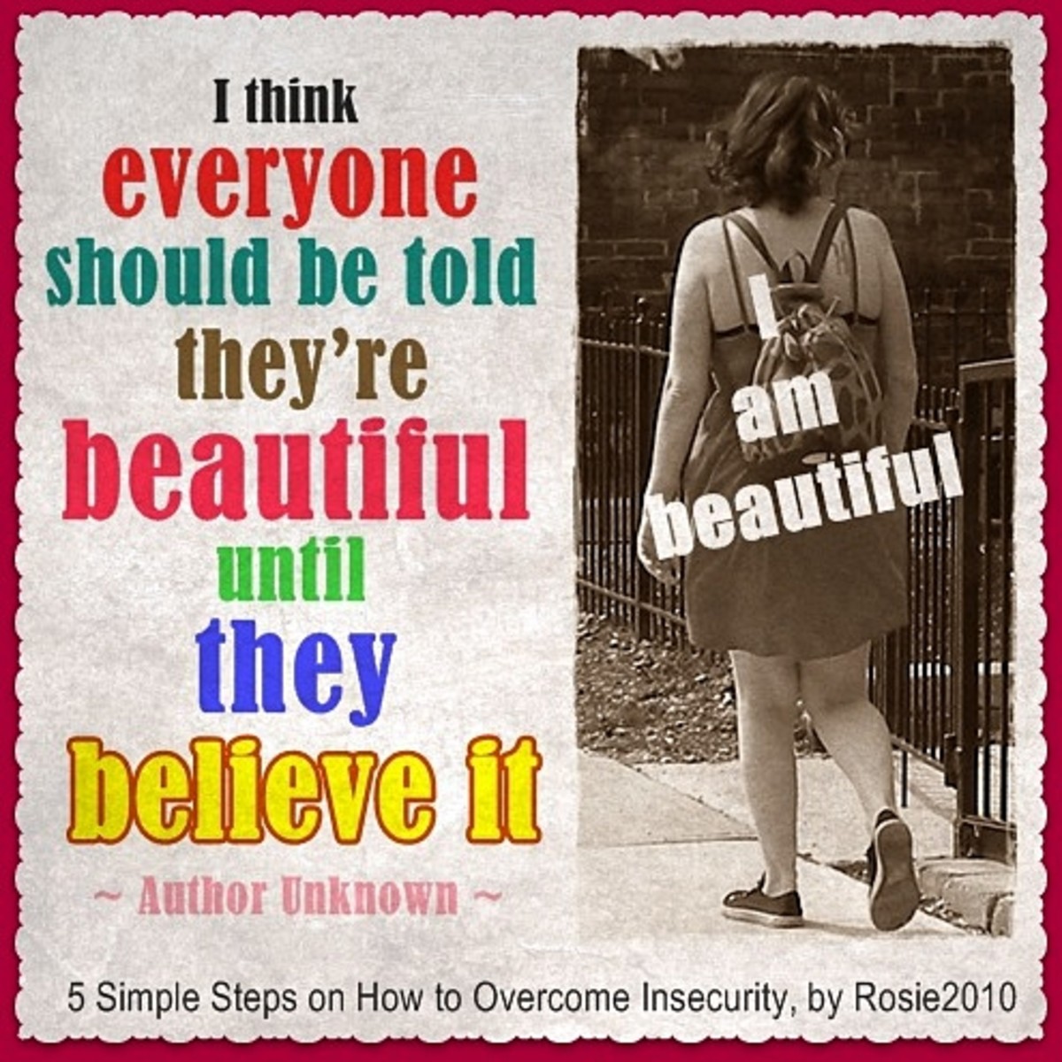 - 5 Simple Steps on How to Overcome Insecurity, by Rosie2010 -