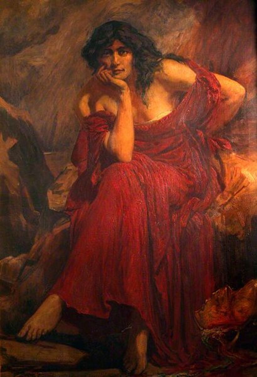 Ceridwen, by Christopher Williams, 1934