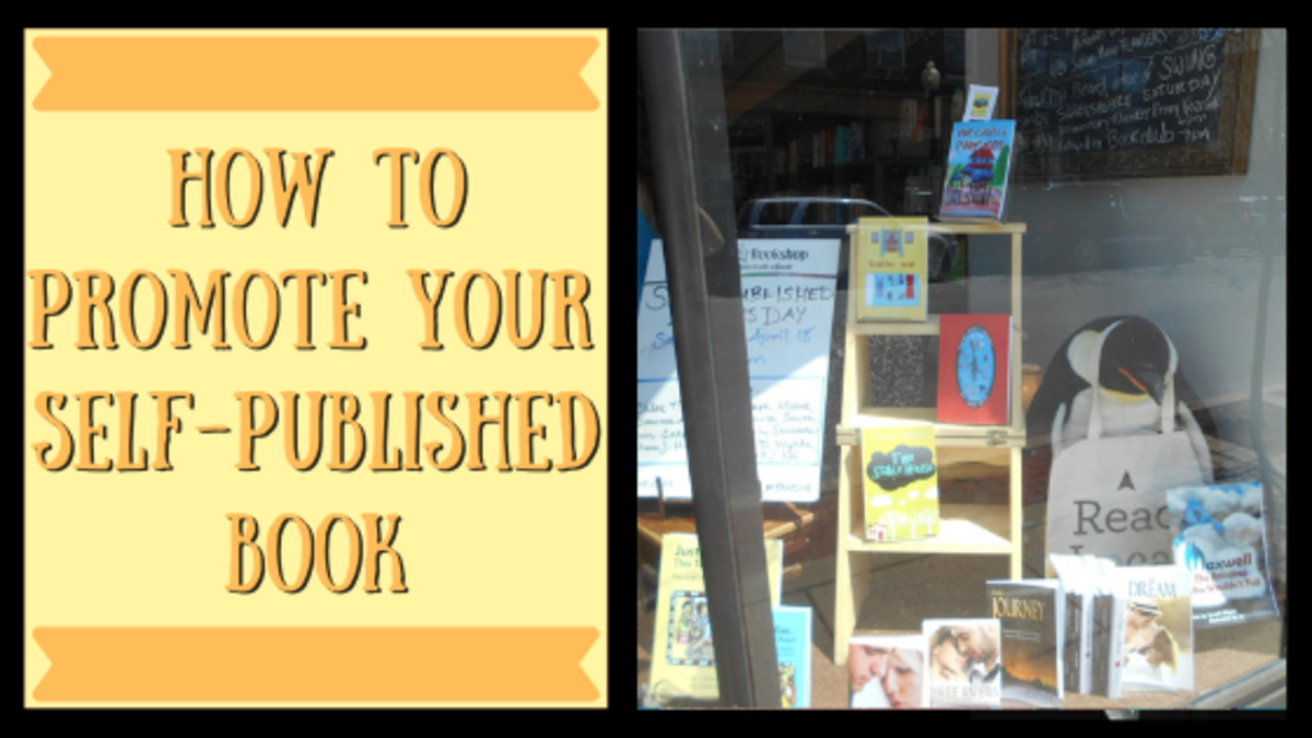 Learn how to promote your self-published book. 