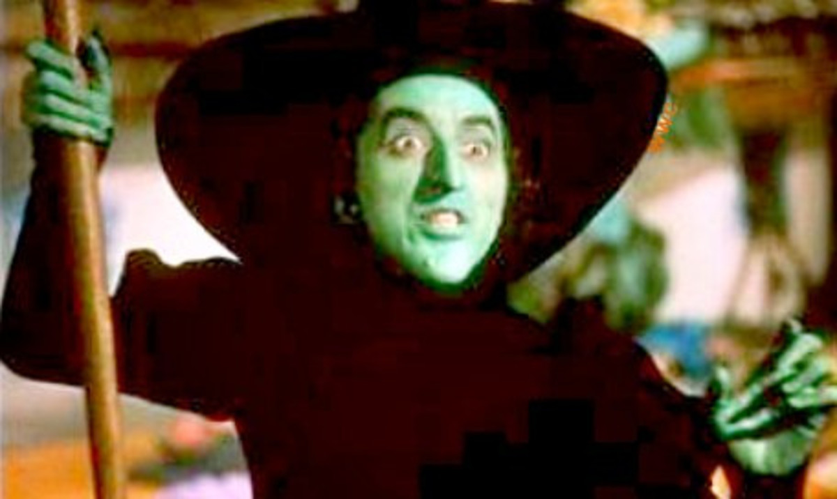 The Wicked Witch of the West from the Wizard of OZ
