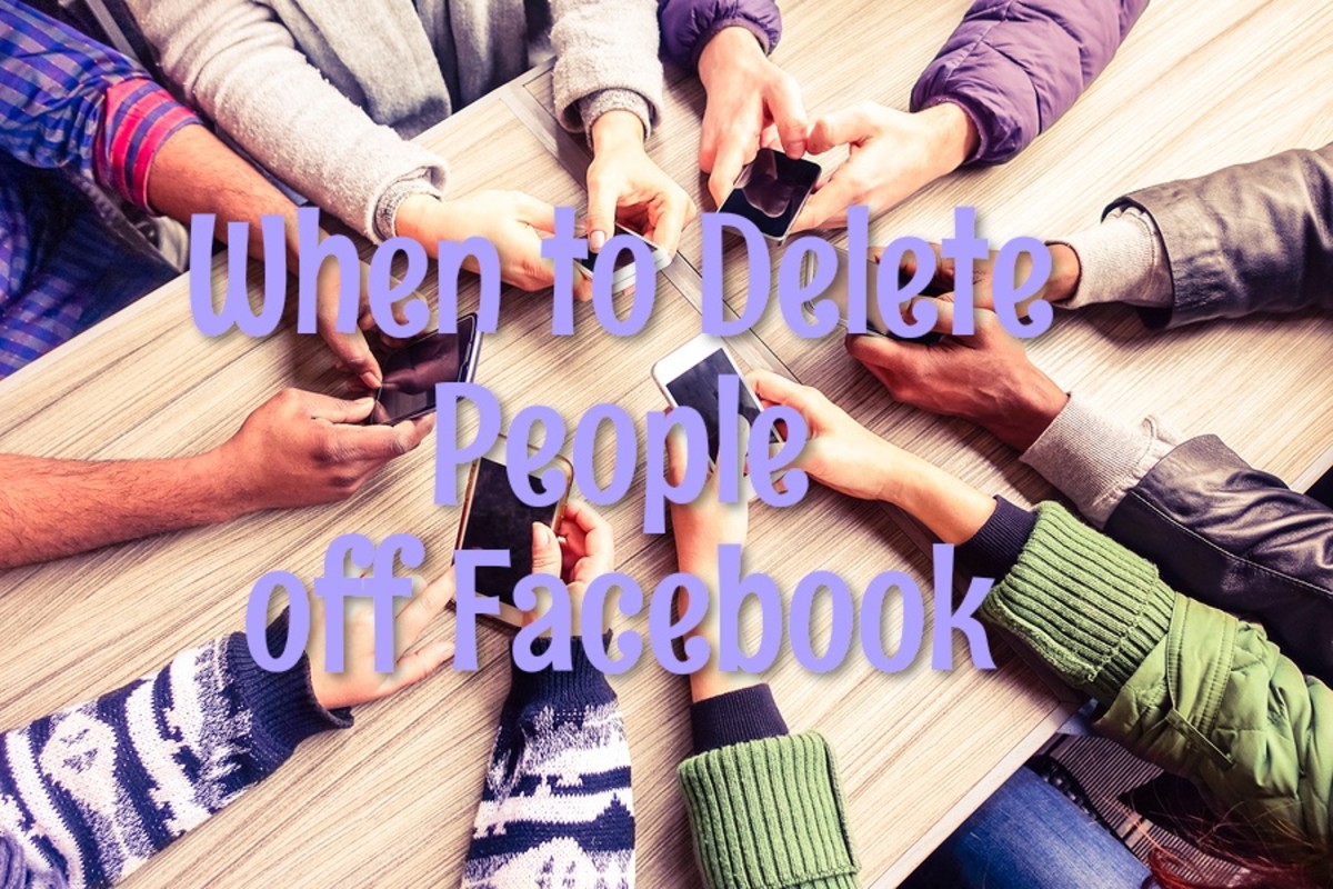 When to Delete Someone off Facebook