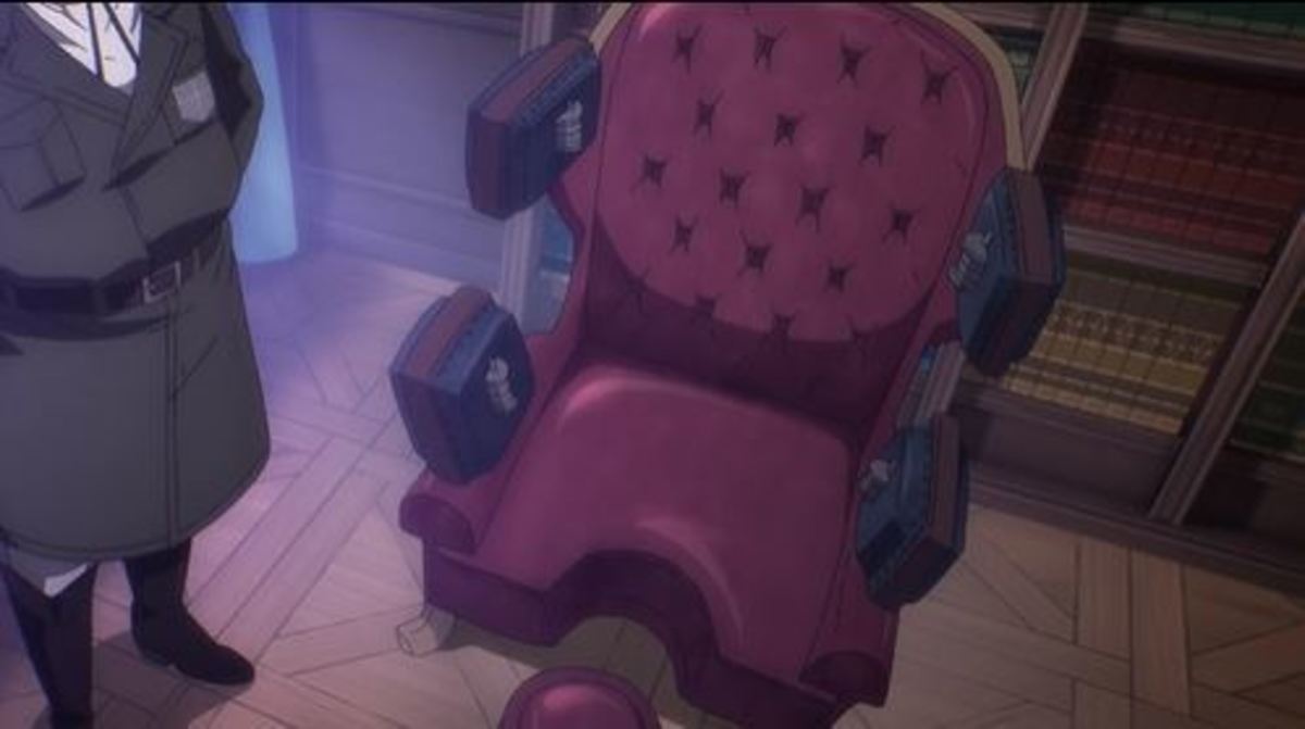The chair was a symbol of Zackly's sadism and petty desires.