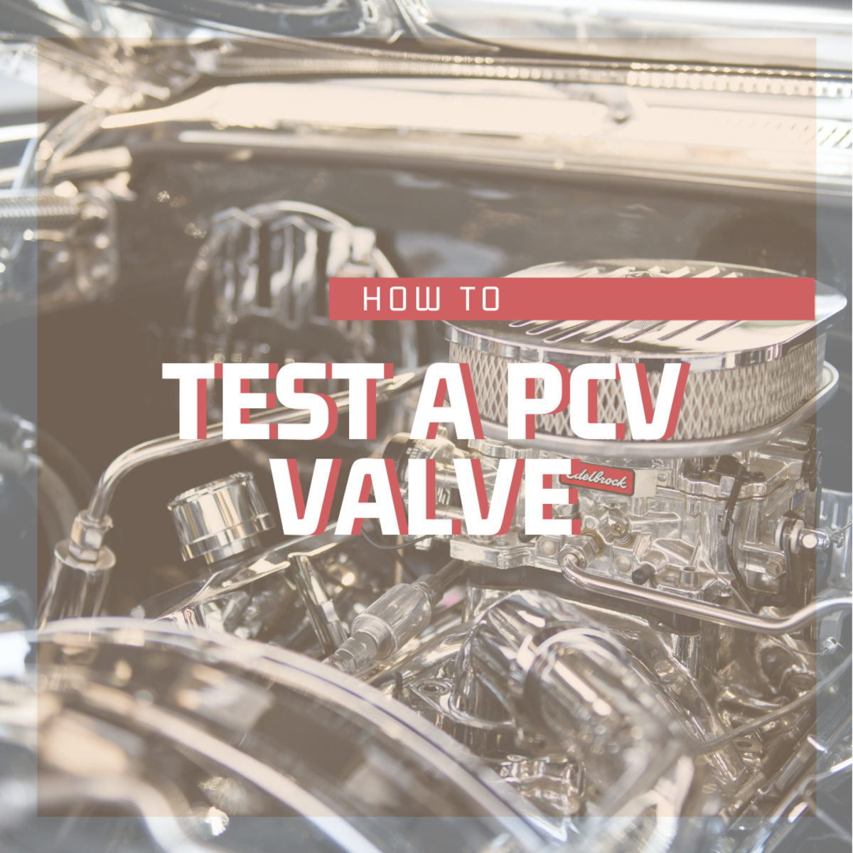 Learn how to diagnose your own PCV valve here.