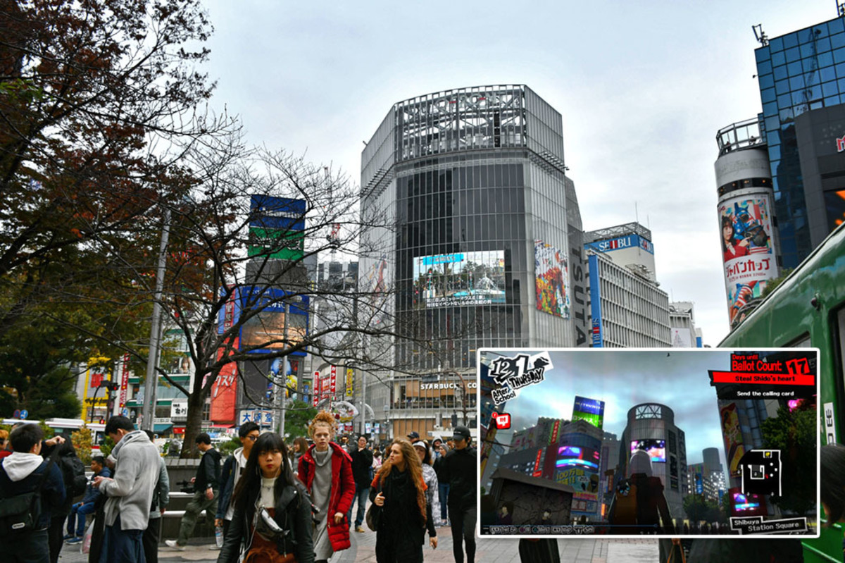 Visiting Shibuya Station Square after exploring the virtual version of it in the game, Persona 5. This was one of my most memorable, and geekiest, adventures in Tokyo.