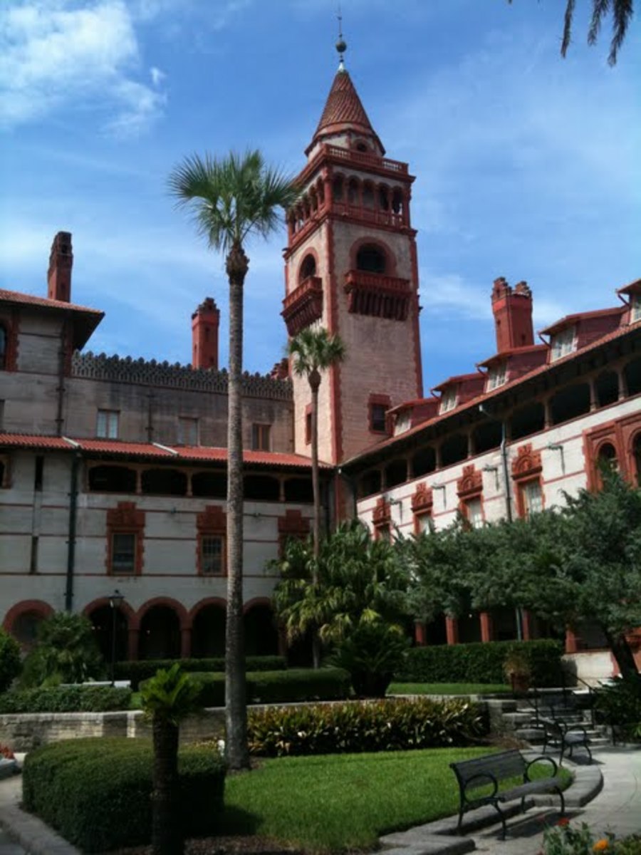 Flagler College was once the Ponce de Leon Hotel