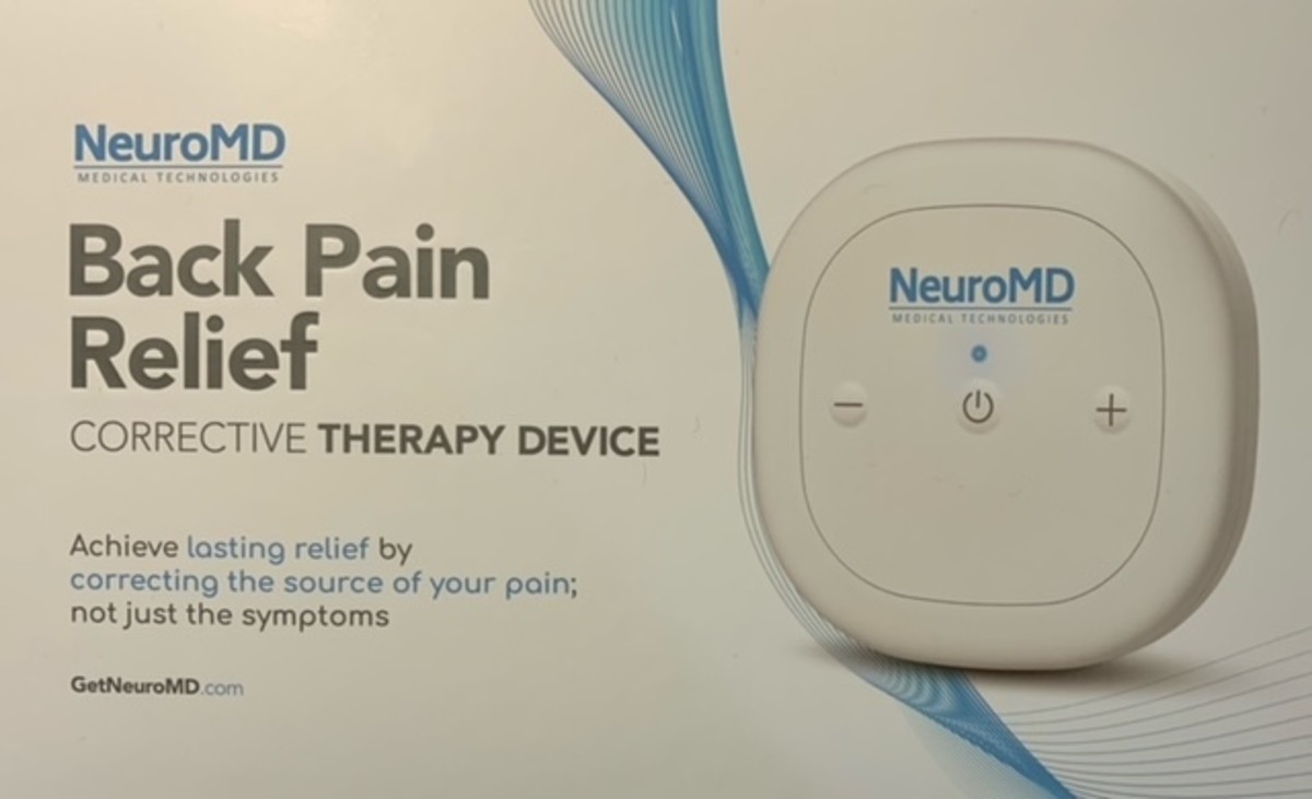 Back Pain Device & Lower Back Pain Relief Machine, NeuroMD