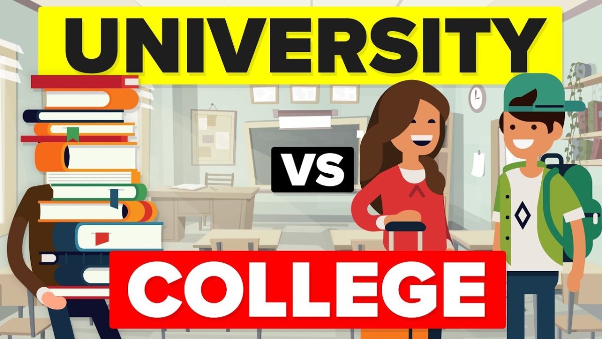 Are There Any Differences Between A College And A University HubPages