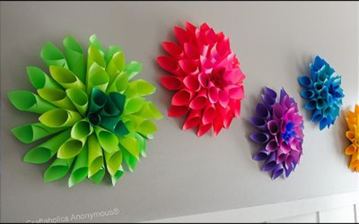 36 Inspiring Flower Craft Ideas - HubPages