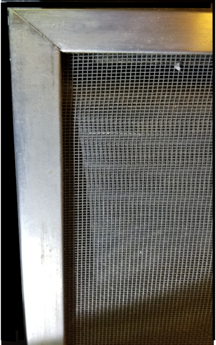 Window Screen Frame Dull From Weather