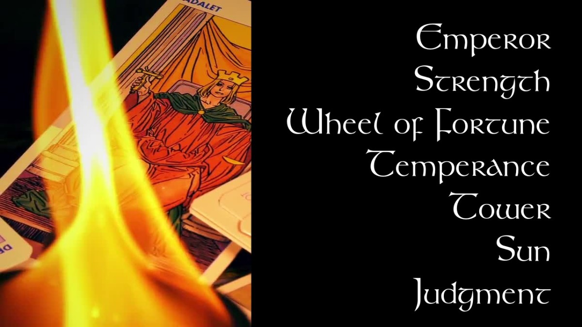 emperor-strength-wheel-of-fortune-temperance-tower-sun-judgment-fire-elemental-tarot-cards-in-the-major-arcana