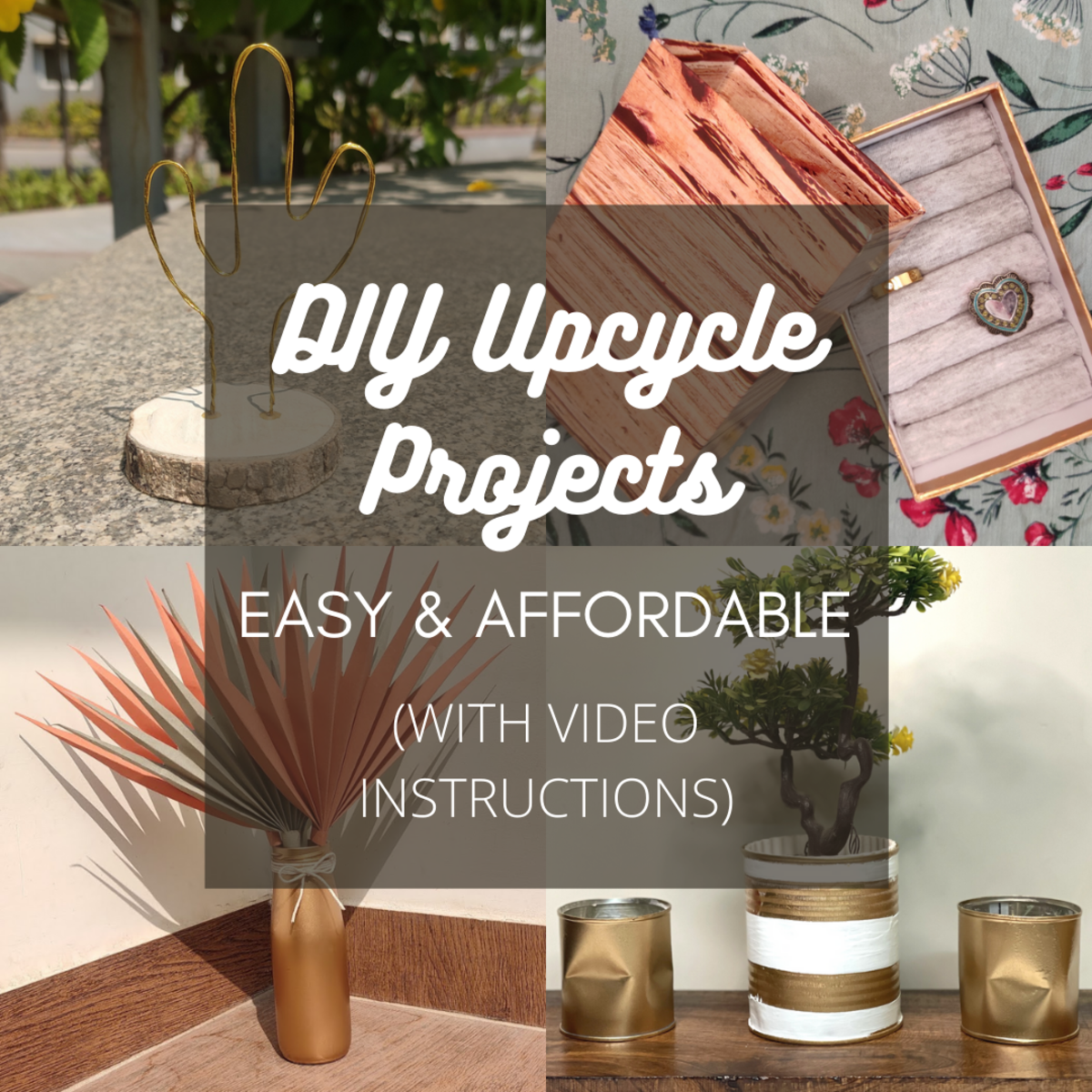Easy DIY Upcycle Home Decor Projects You Have to Try (With Video Instructions)