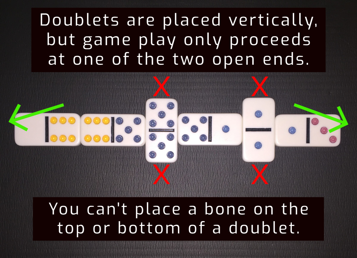 How to Play Dominoes with 2 players