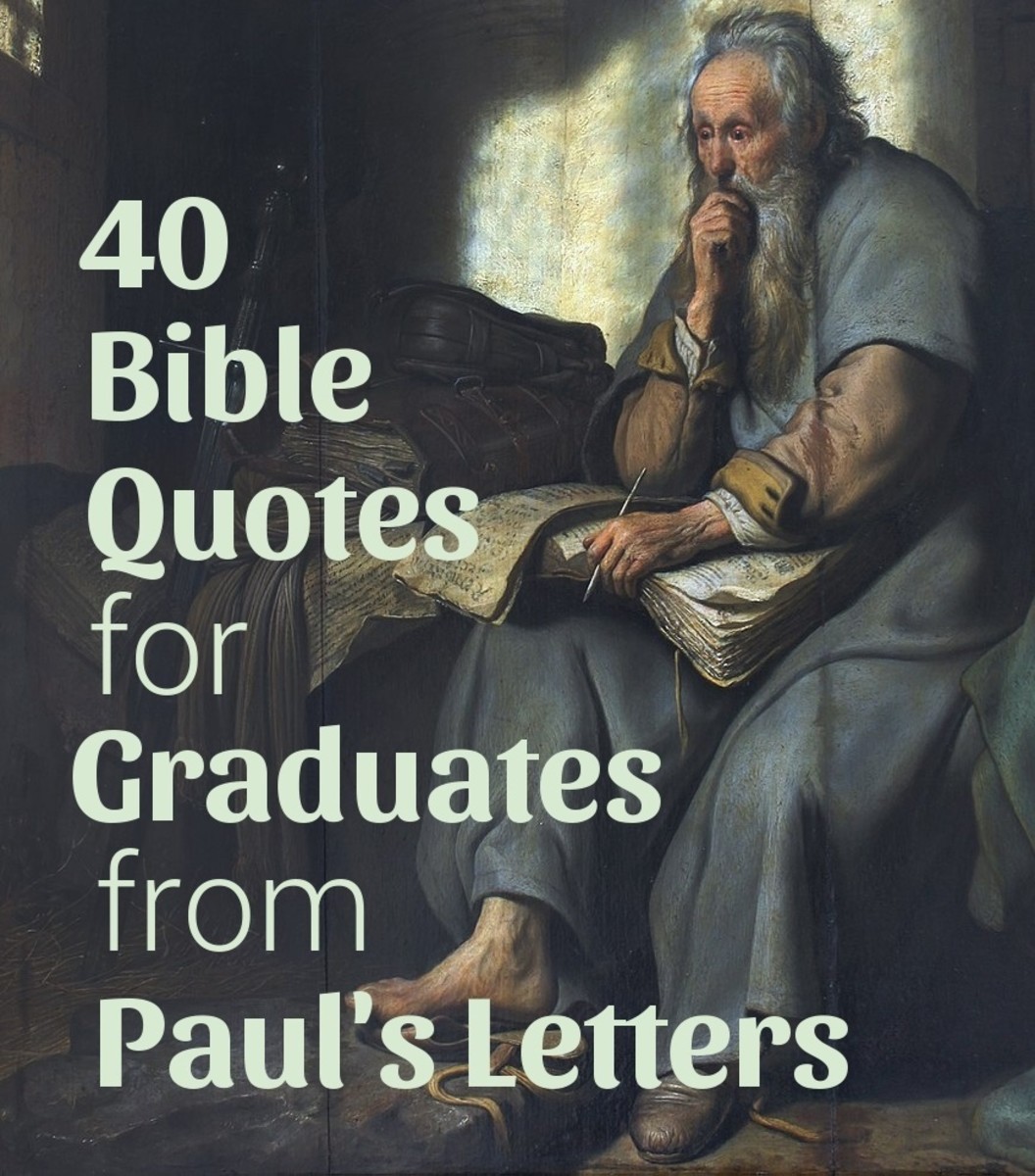 40 Bible Quotes for Graduates from Paul's Letters