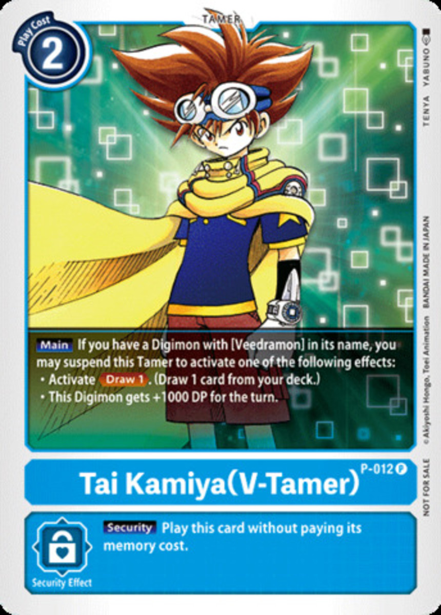 Digimon Card Game Yagami Taichi BT1-085 R Foil 