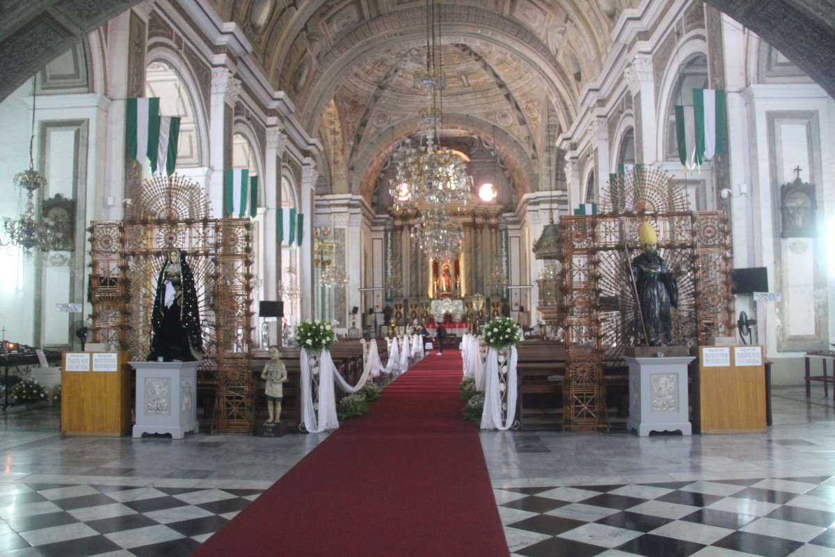 Nave of San Agustin Church (Photo by the author)