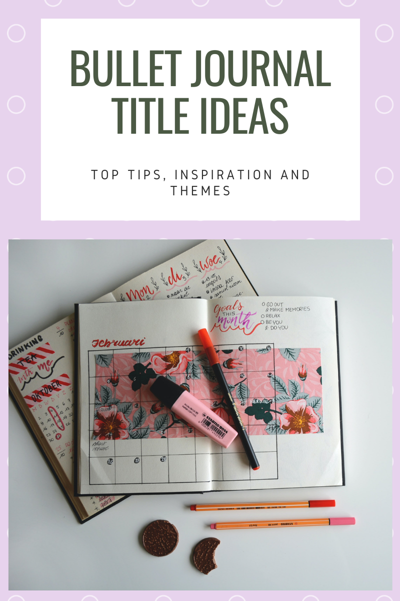 In this guide, we're going to take a look at some of the best bullet journal title ideas!