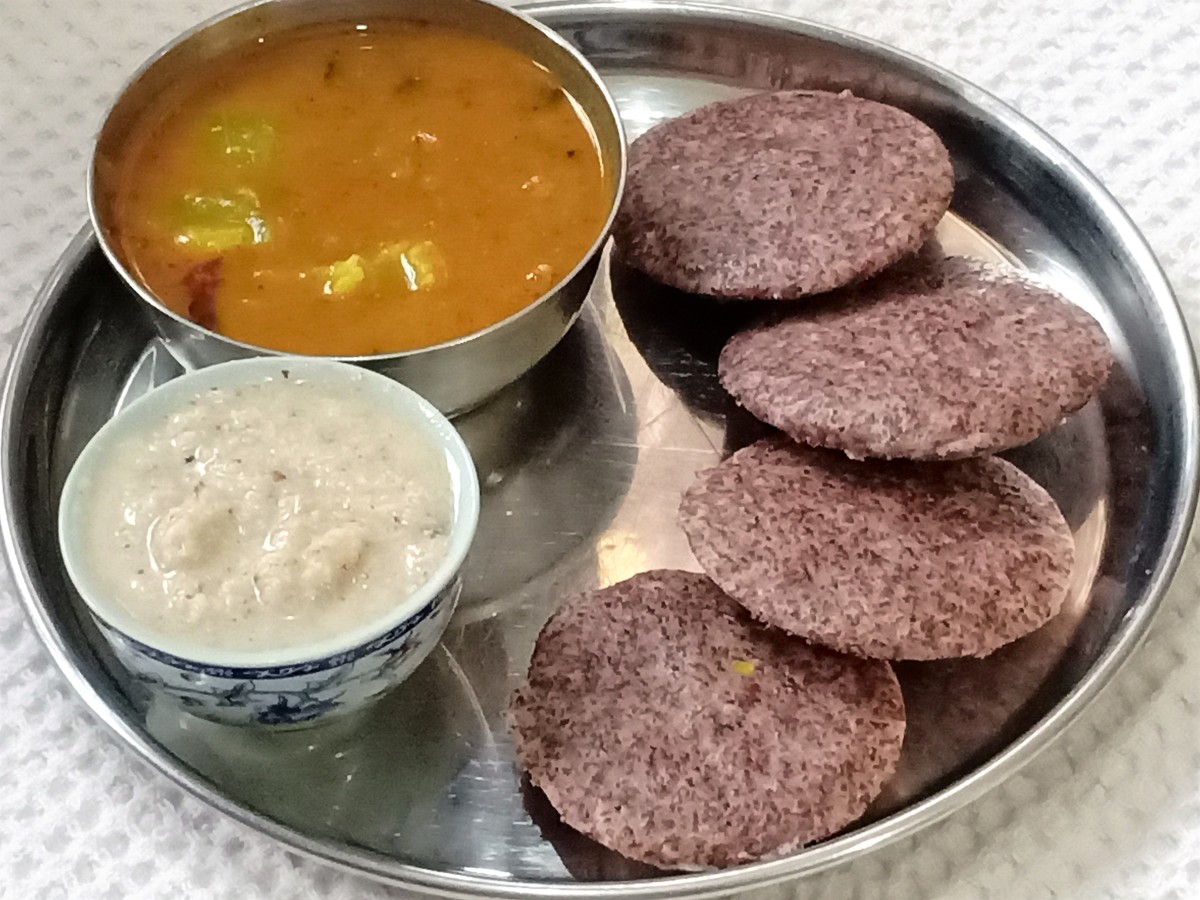 Ragi (Finger Millet) Idli: A South Indian Breakfast Recipe