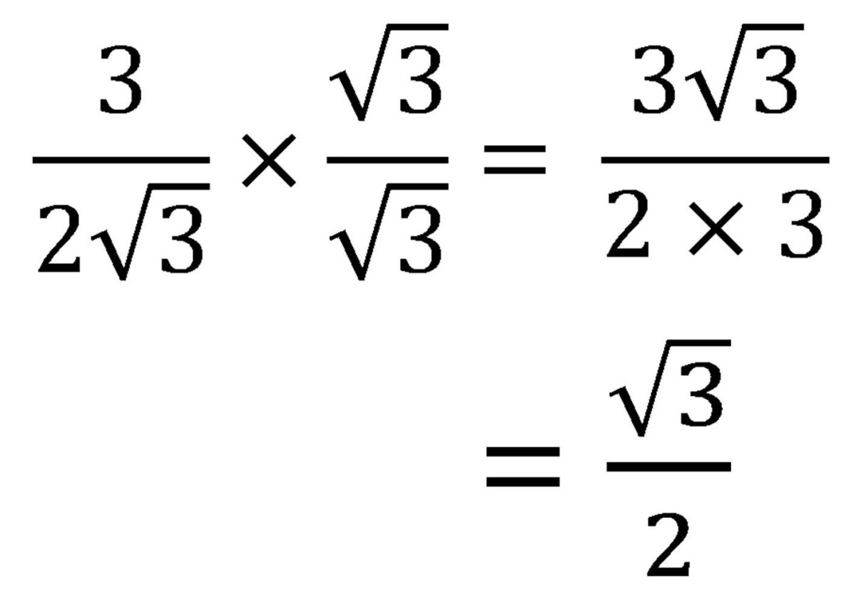 Rationalizing The Denominator Dealing With Surds Radicals In Fractions 