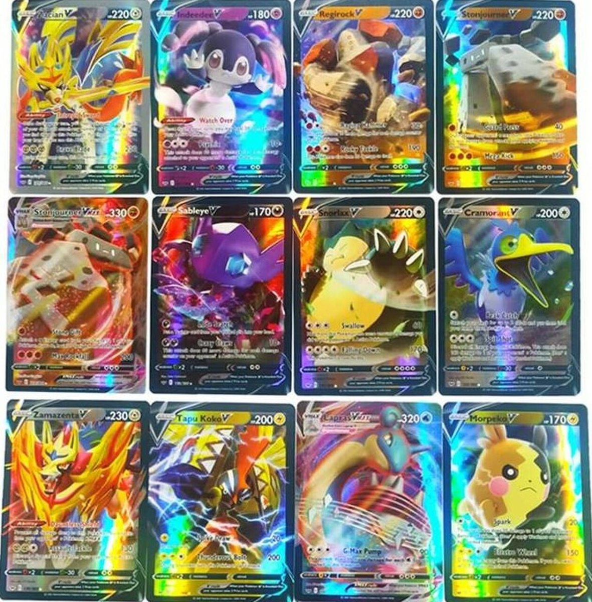 Pokémon V trading cards