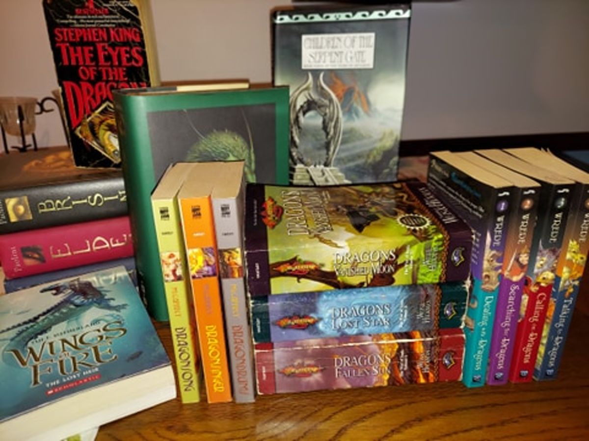 There Be Dragons Here : 3 Dragon Series to Read or Re-read