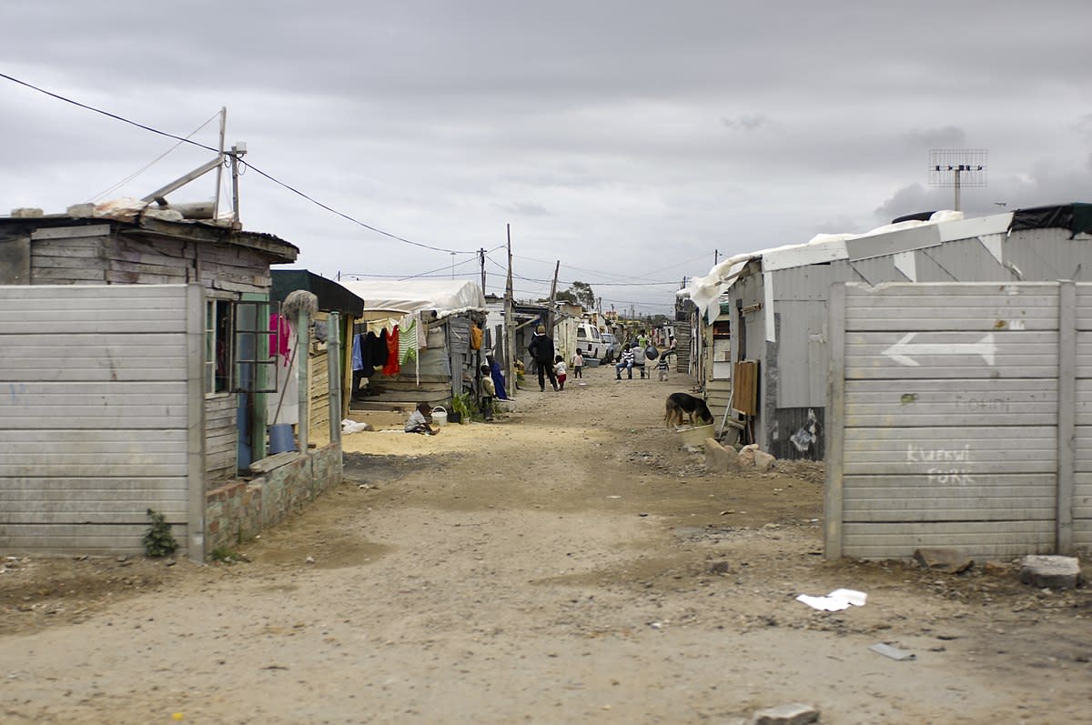 Zwelihe Township, South Africa.