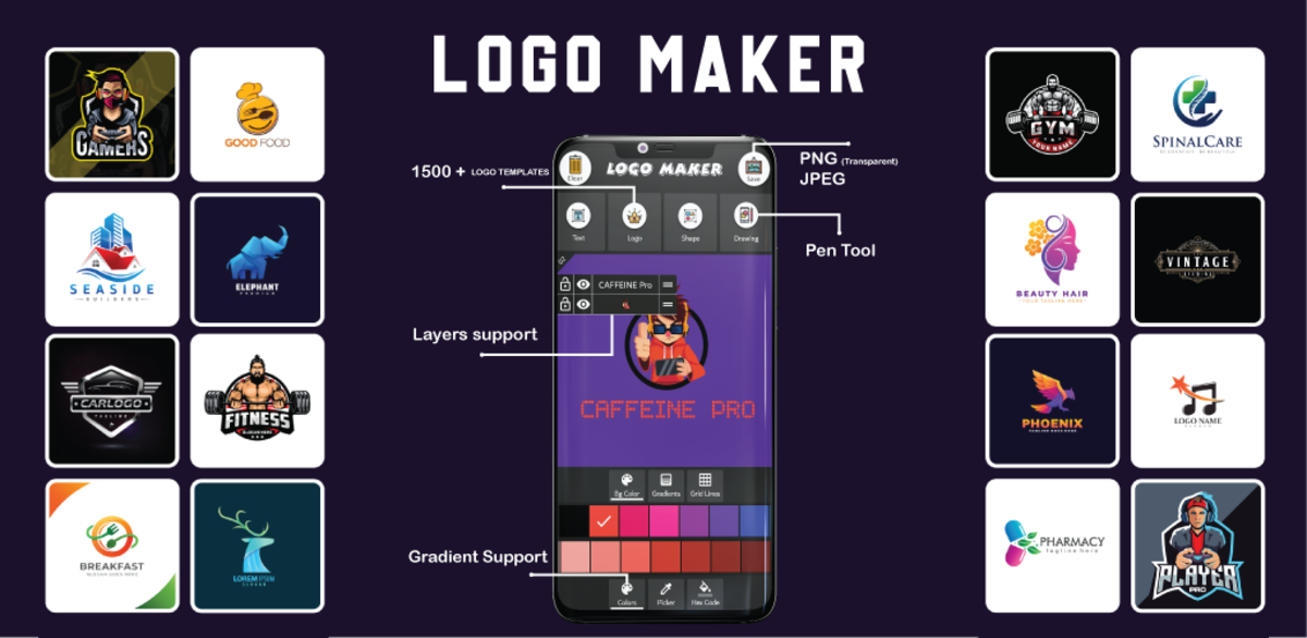 How to Quickly Design Logo for Your Brand Using Logo Maker Free on Your Phone