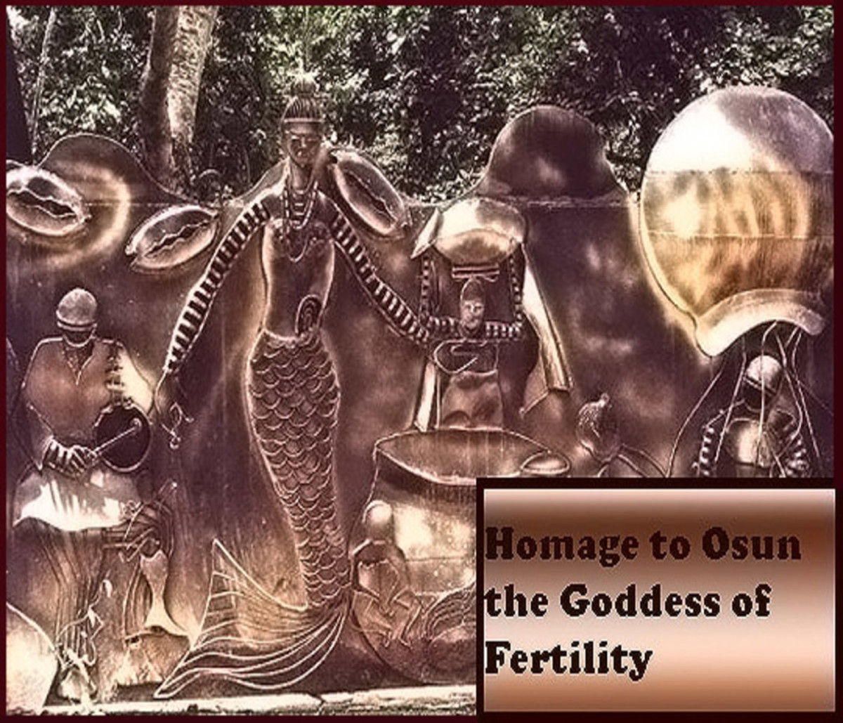 Homage to Osun the Goddess of Fertility