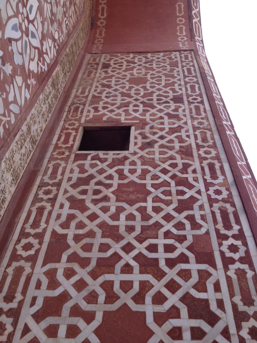 The Walls of Taj Mahal