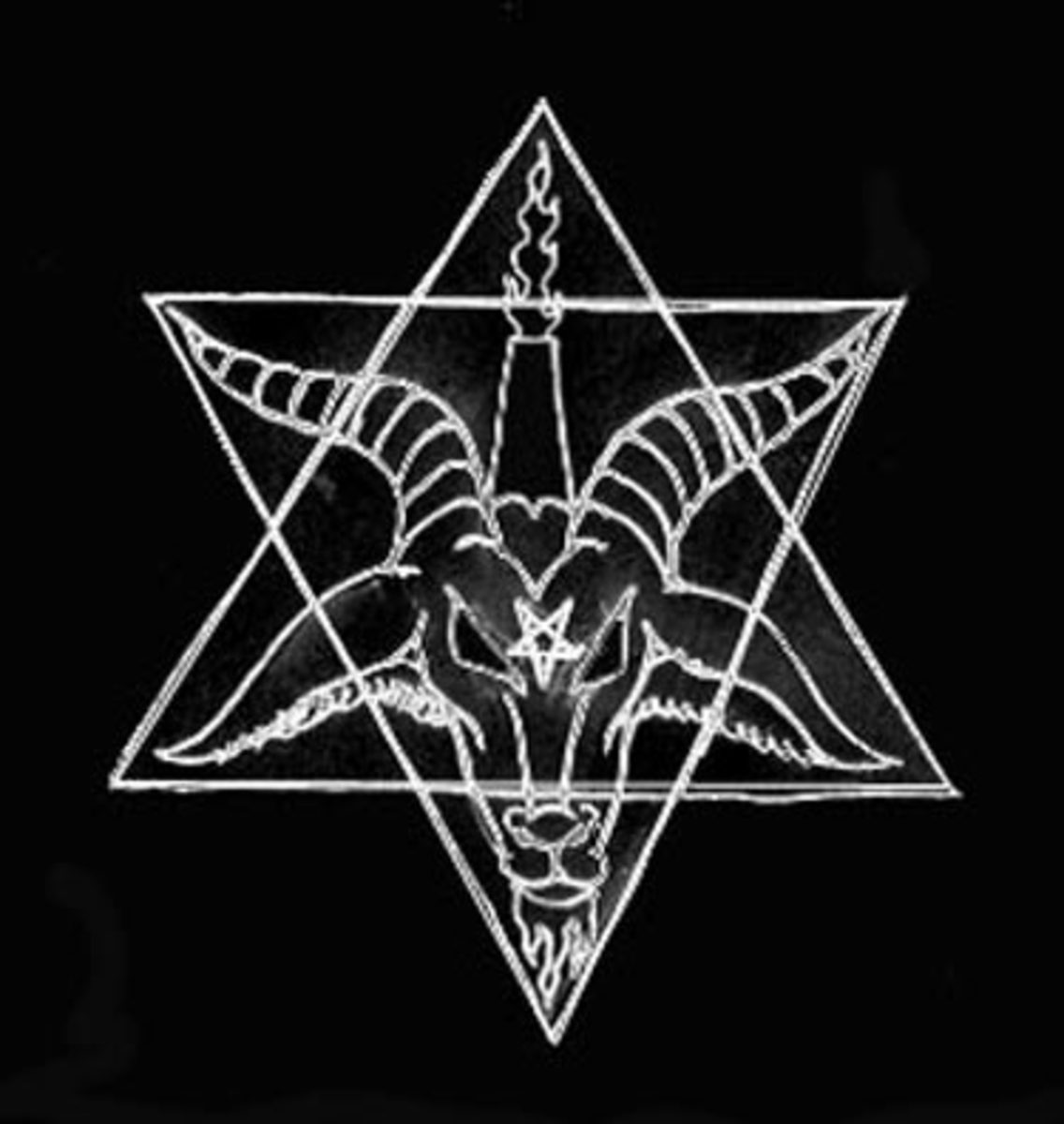 Шестиконечная звезда знак дьявола