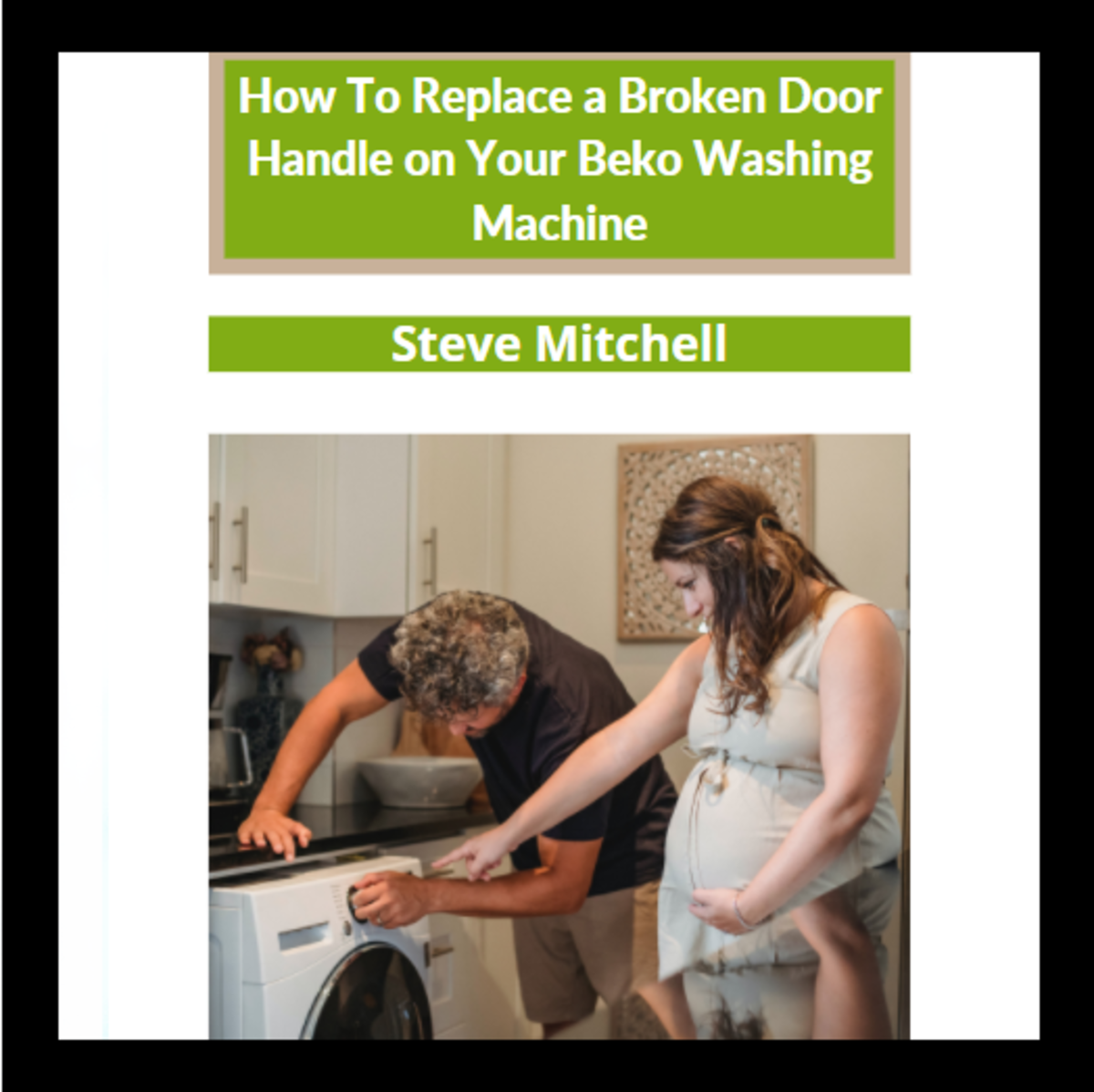 How To Replace a Broken Door Handle on Your Beko Washing Machine