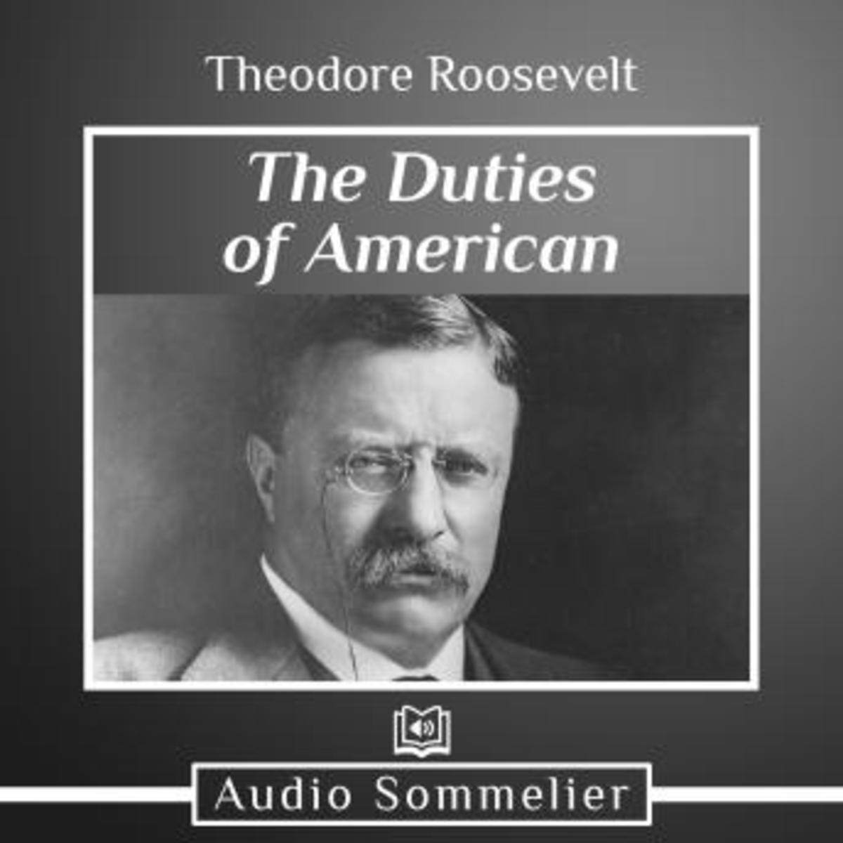Analytical Essay of President Roosevelt Speech's The Duties of American Citizenship