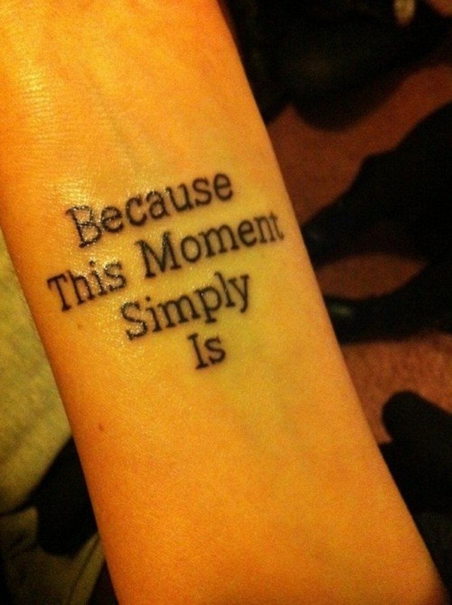 Literary Tattoo Ideas: Quotes From Books