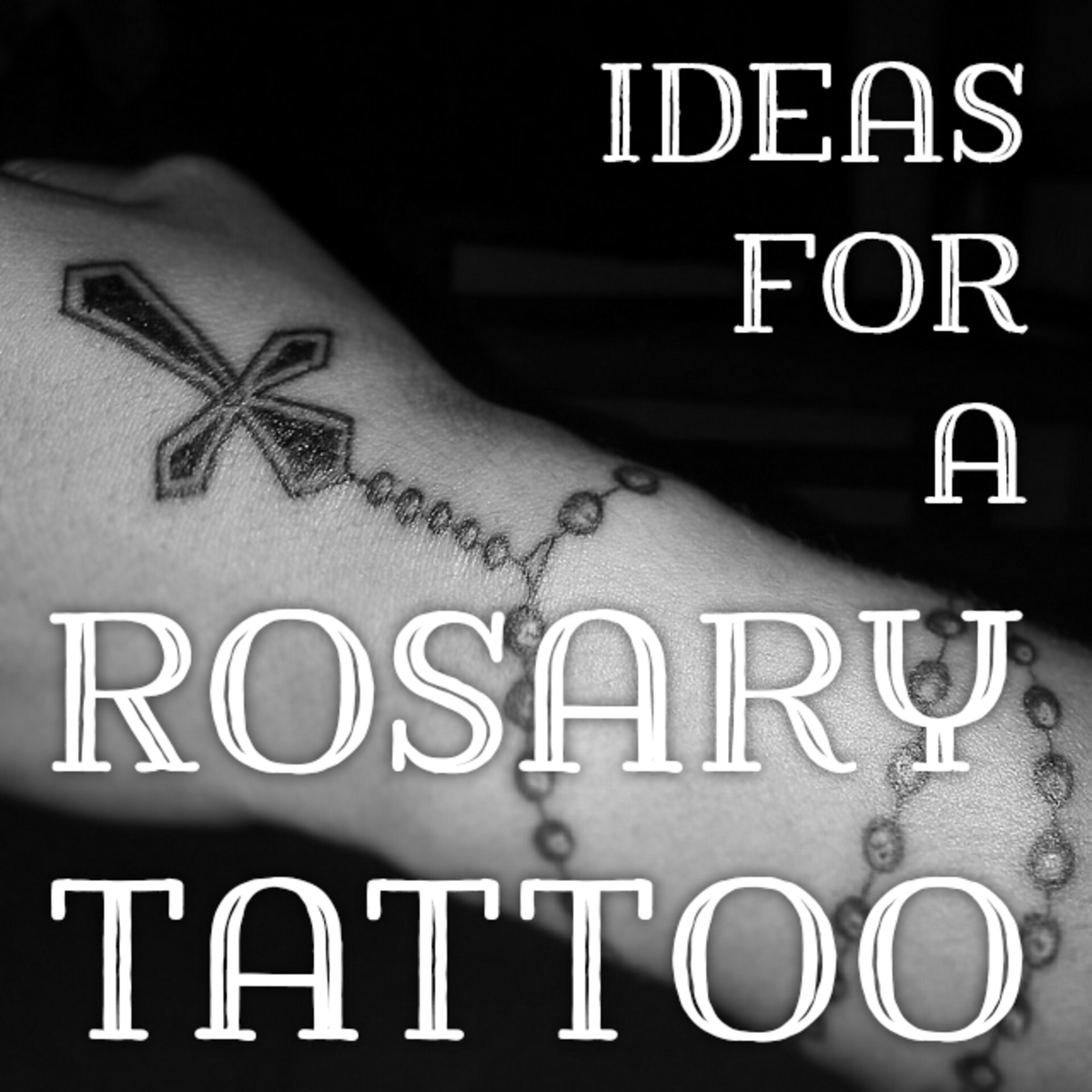 Ideas for a rosary tattoo