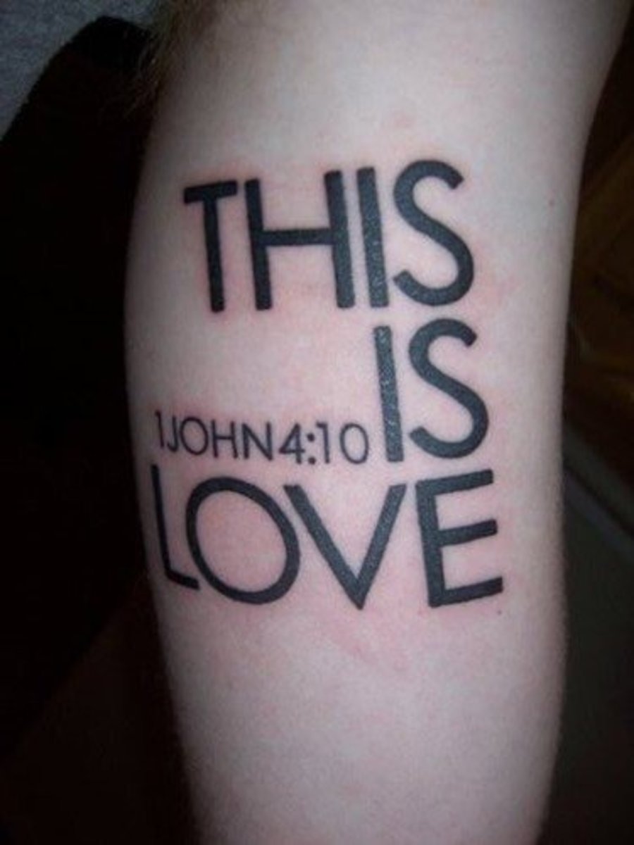 Tattoo Ideas: Bible Verses
