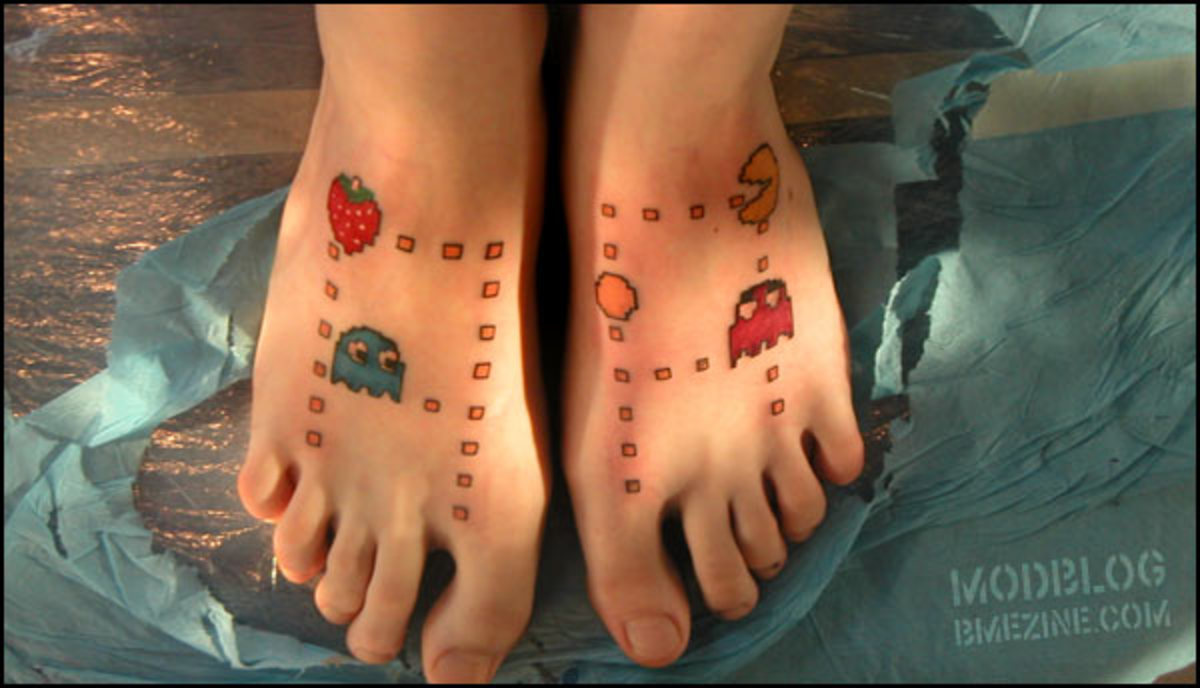 Maybe the best foot tattoo I have ever seen