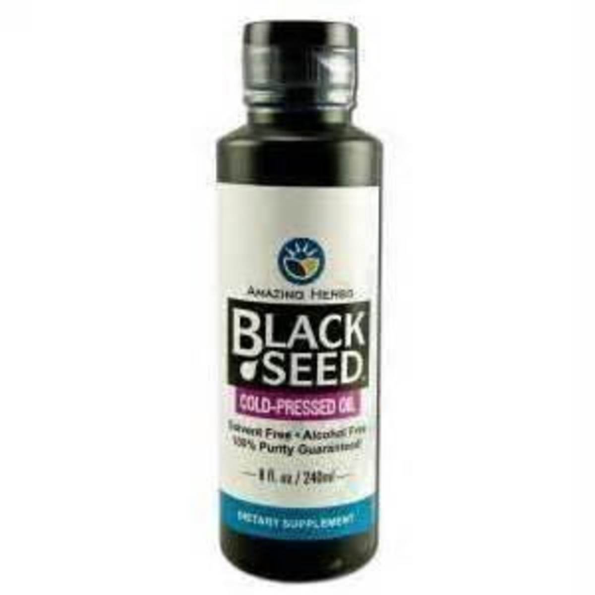 My bottle of black seed oil