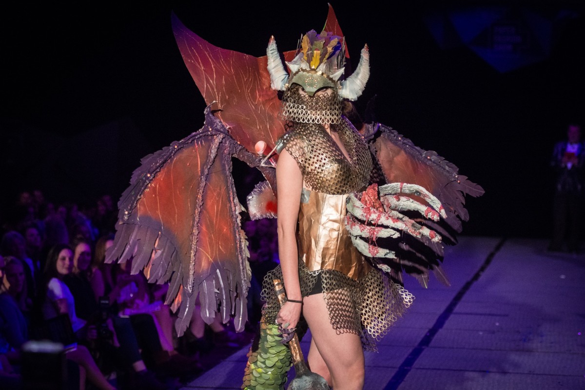 The Denver Paper Fashion Show: Behind the Scenes With the Green Angel