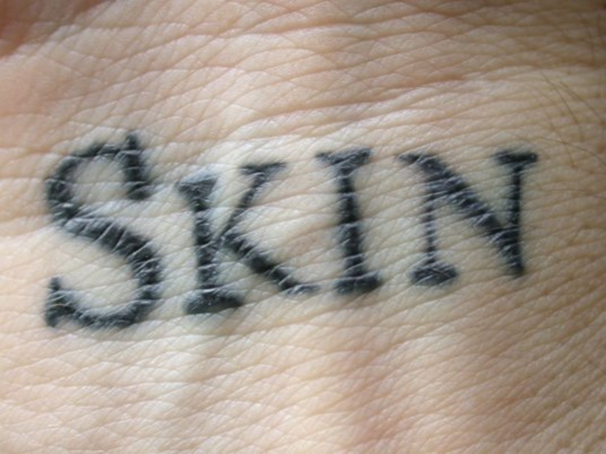 Tattoo Ideas: Words & Shelley Jackson's SKIN Project - TatRing